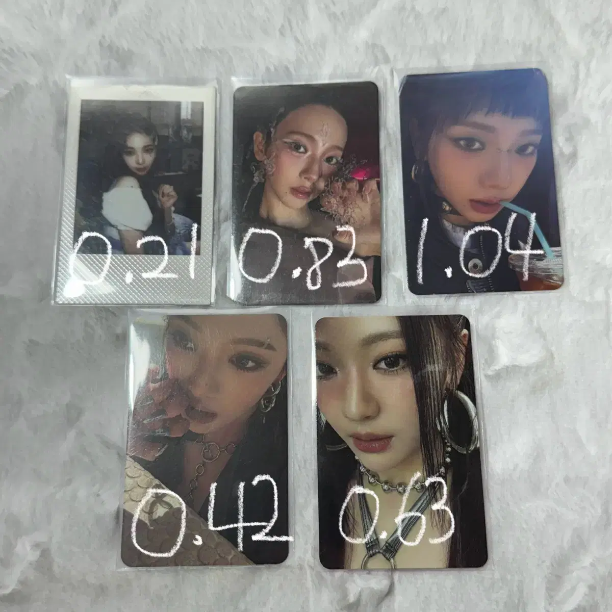 Aespa unreleased photocard / CDP karina winter ningning Photocard Poka