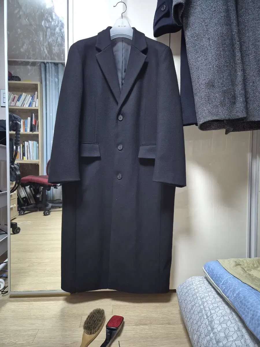 GentlemanStandard Premium MTR Daddy Shoulder Single Long Coat L