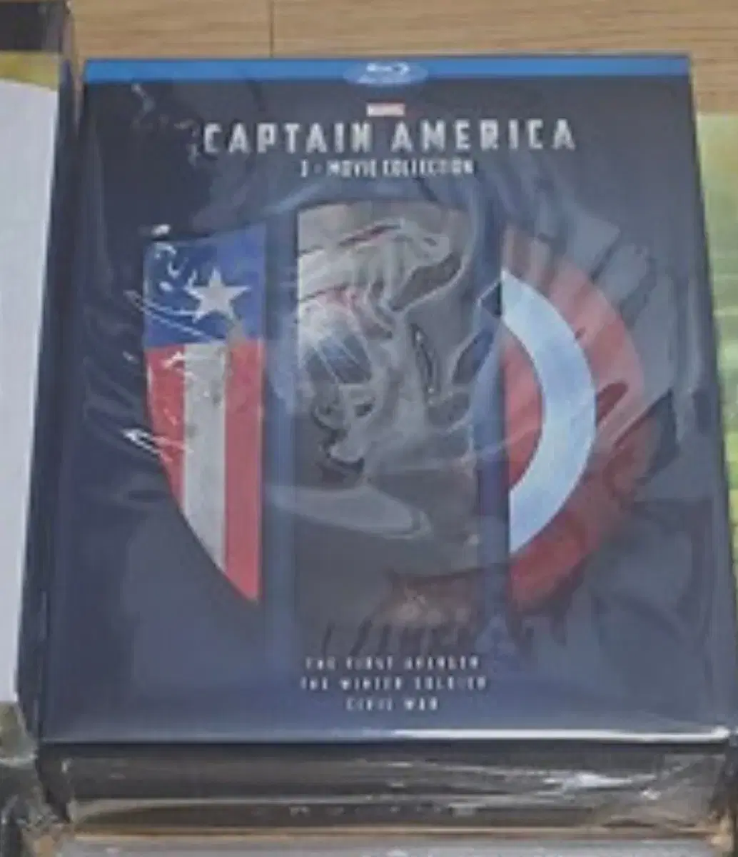 Captain America The 3-Movie Collection Blu-ray