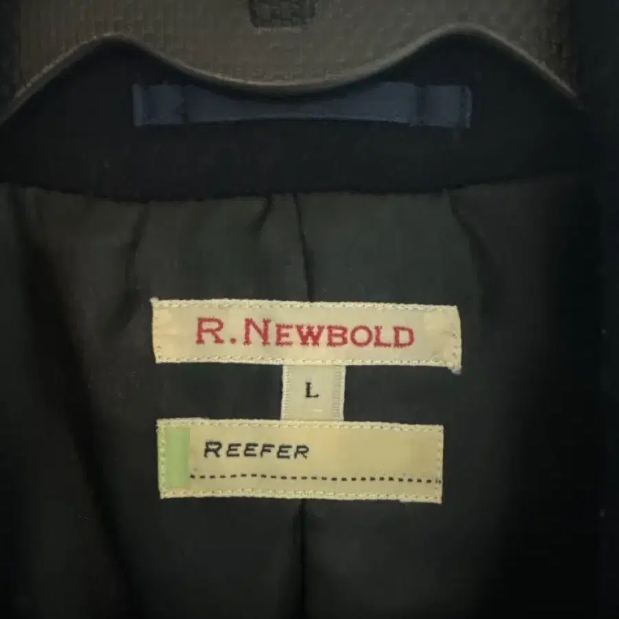 RNewbold 잉크블루 하프코트 L