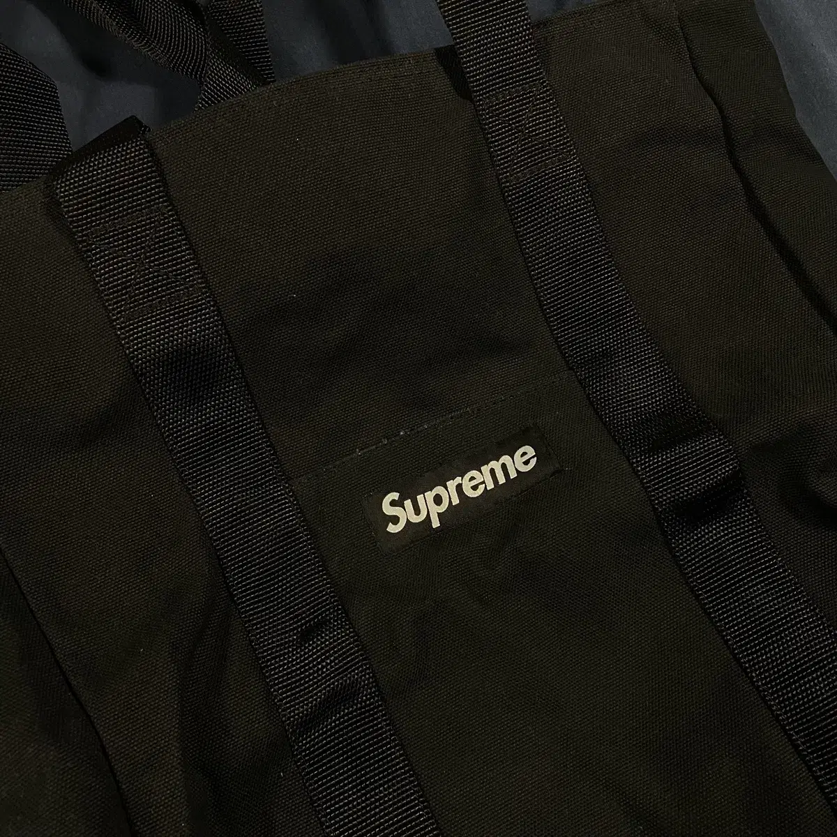 [최상] 슈프림 supreme 블랙 토트백 판매