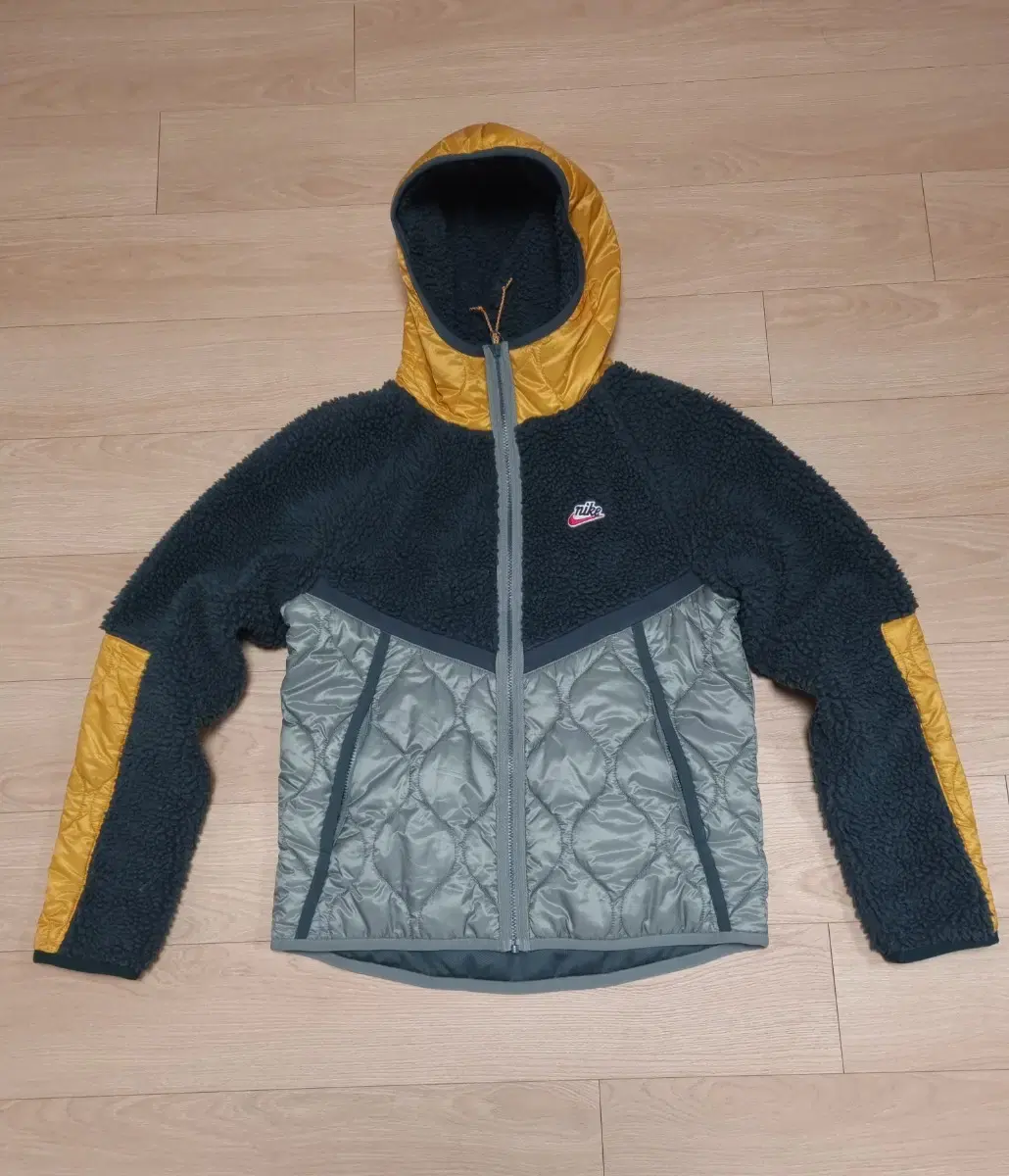 [M] Nike Heritage Sherpa Fleece Hooded Zip-Up Jacket