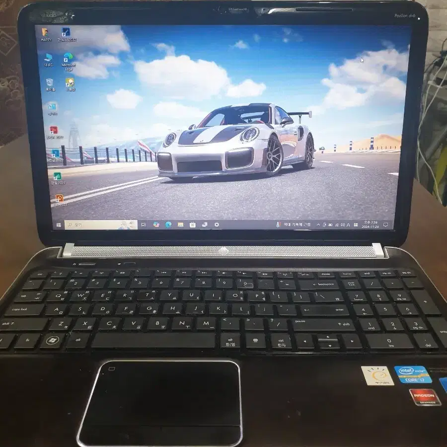 hp노트북 i7 램16기가 SSD250+500기가