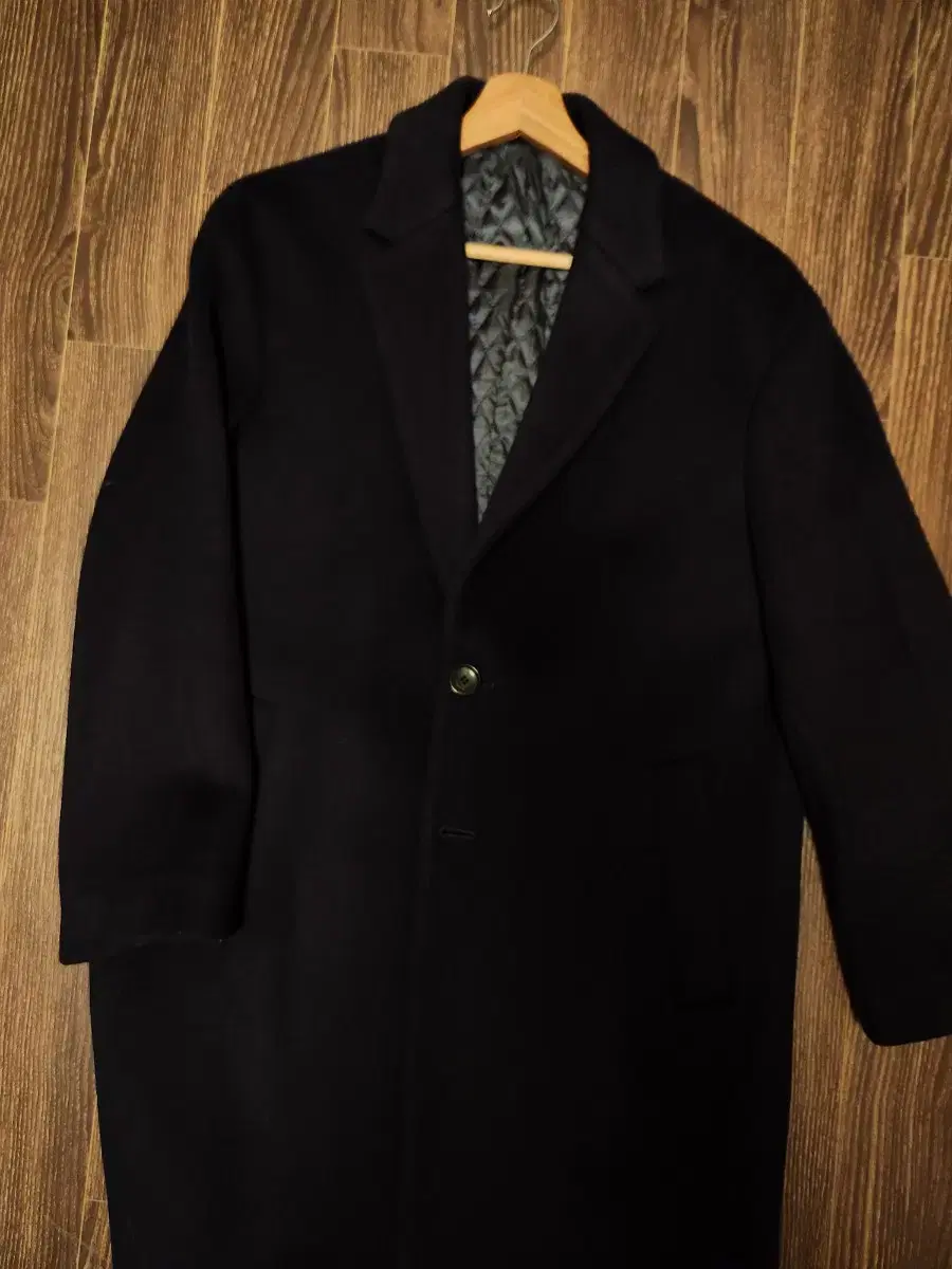 Tie Foreman Coat (Navy)