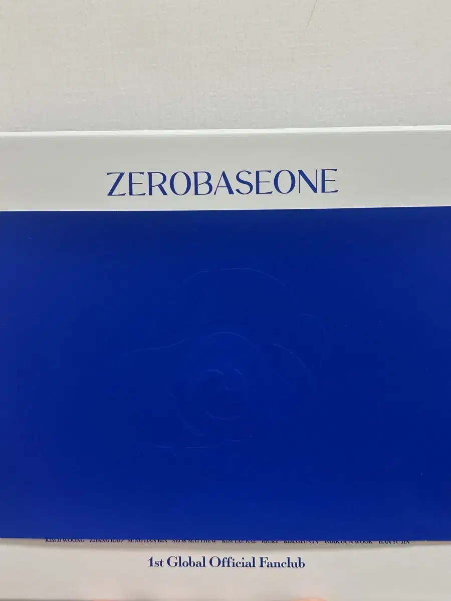 Zerobaseone Official Phase 1 Fan Kit