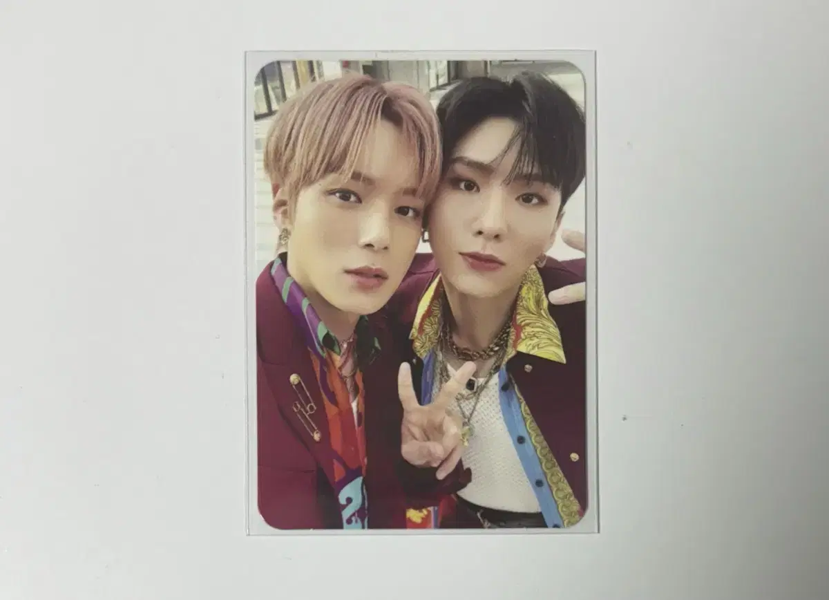 monsta x minhyuk kihyun shape of love gongka event photocard