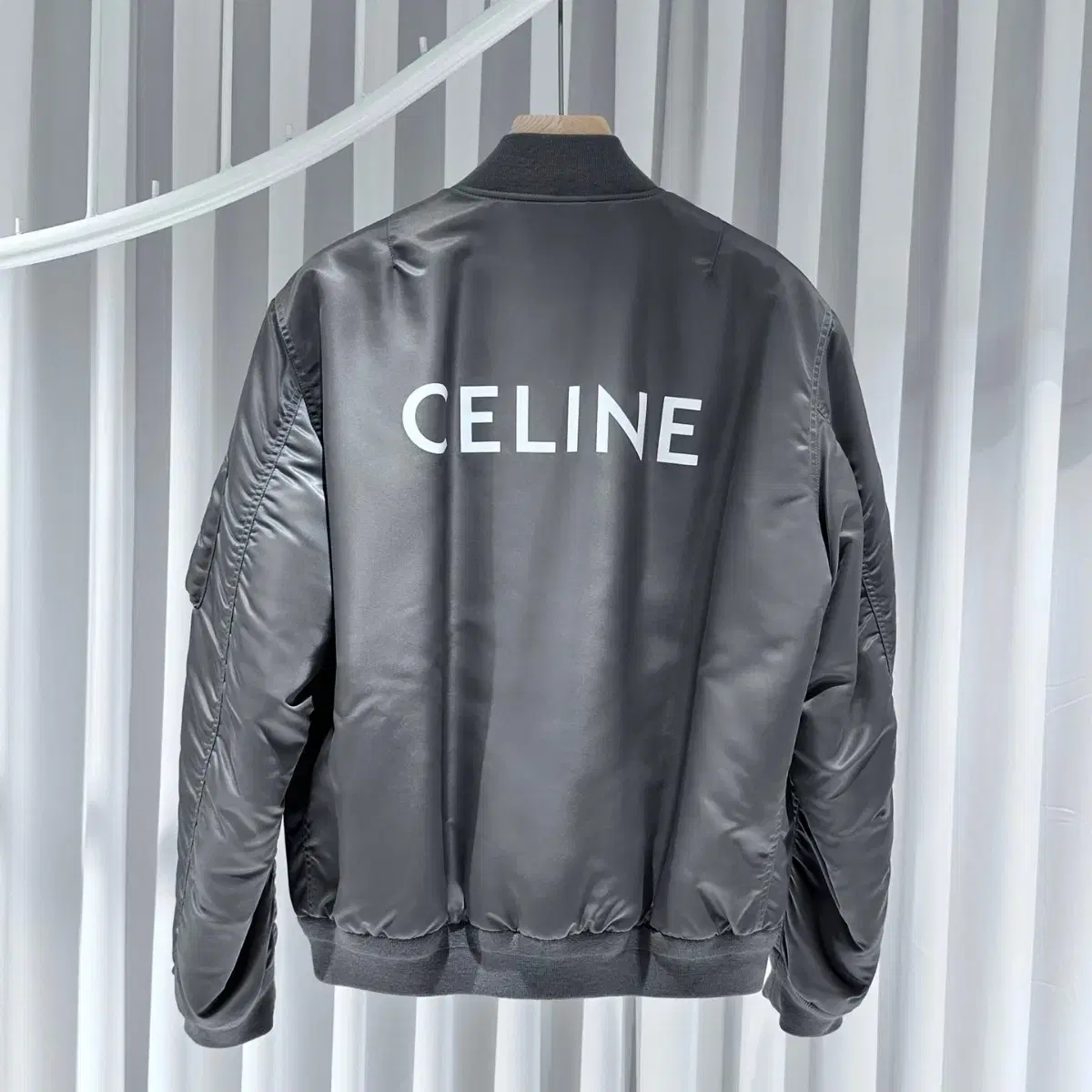 Seline Backlogo Blooming Bloomers Bomber Jacket / Unused 50