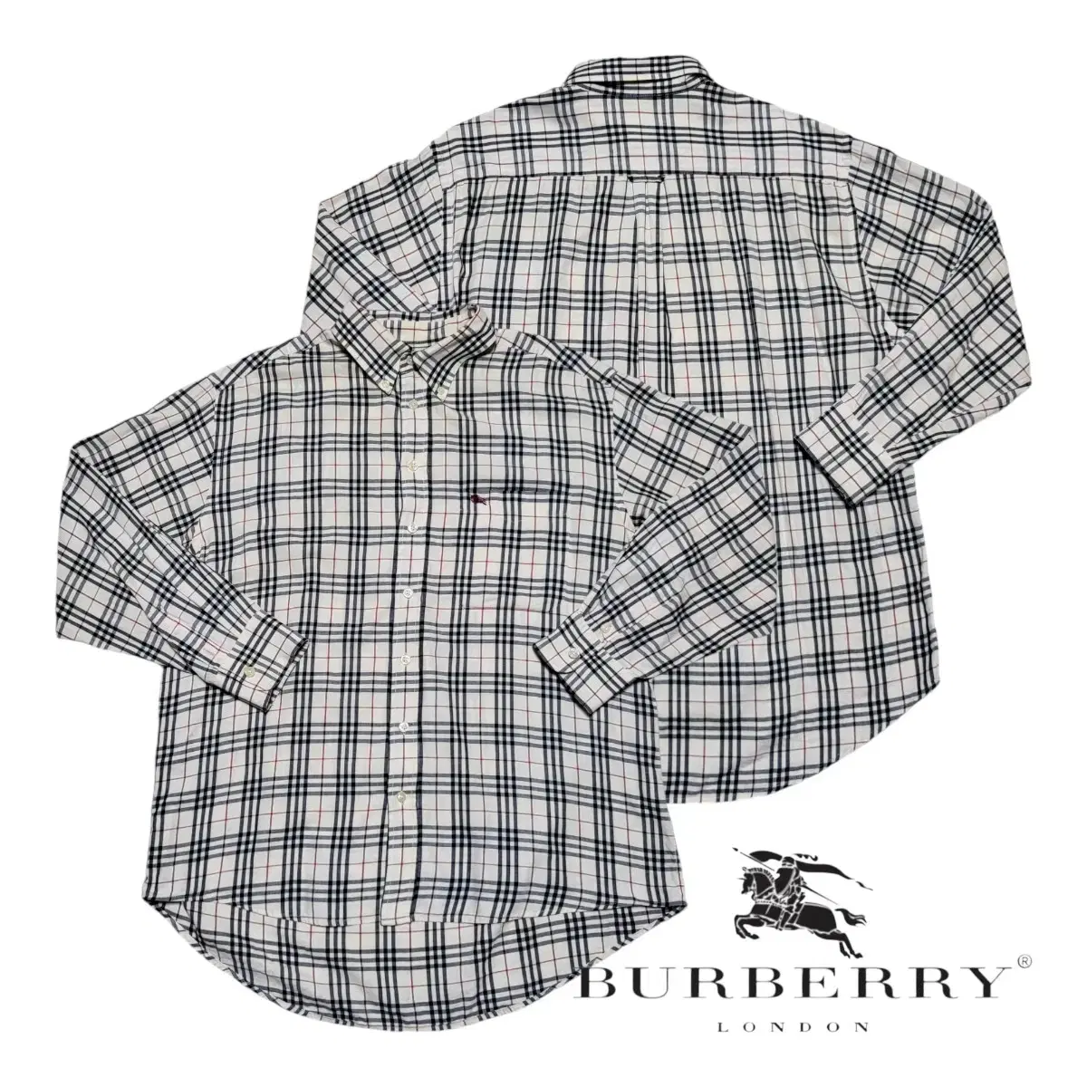 (XL) Burberry Check Shirt Burberry Check Shirt Burberry Nova Check Burberry