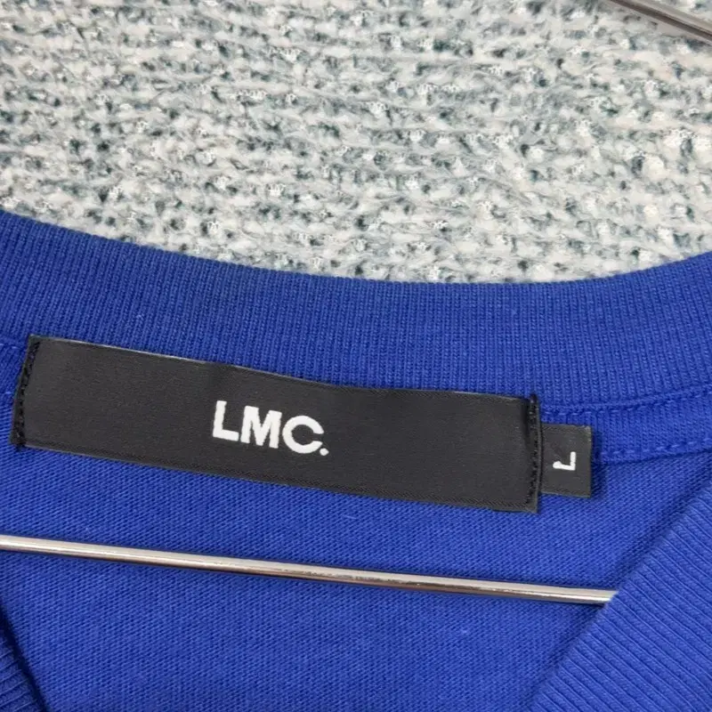 LMC 센터로고 블루 반팔티 L