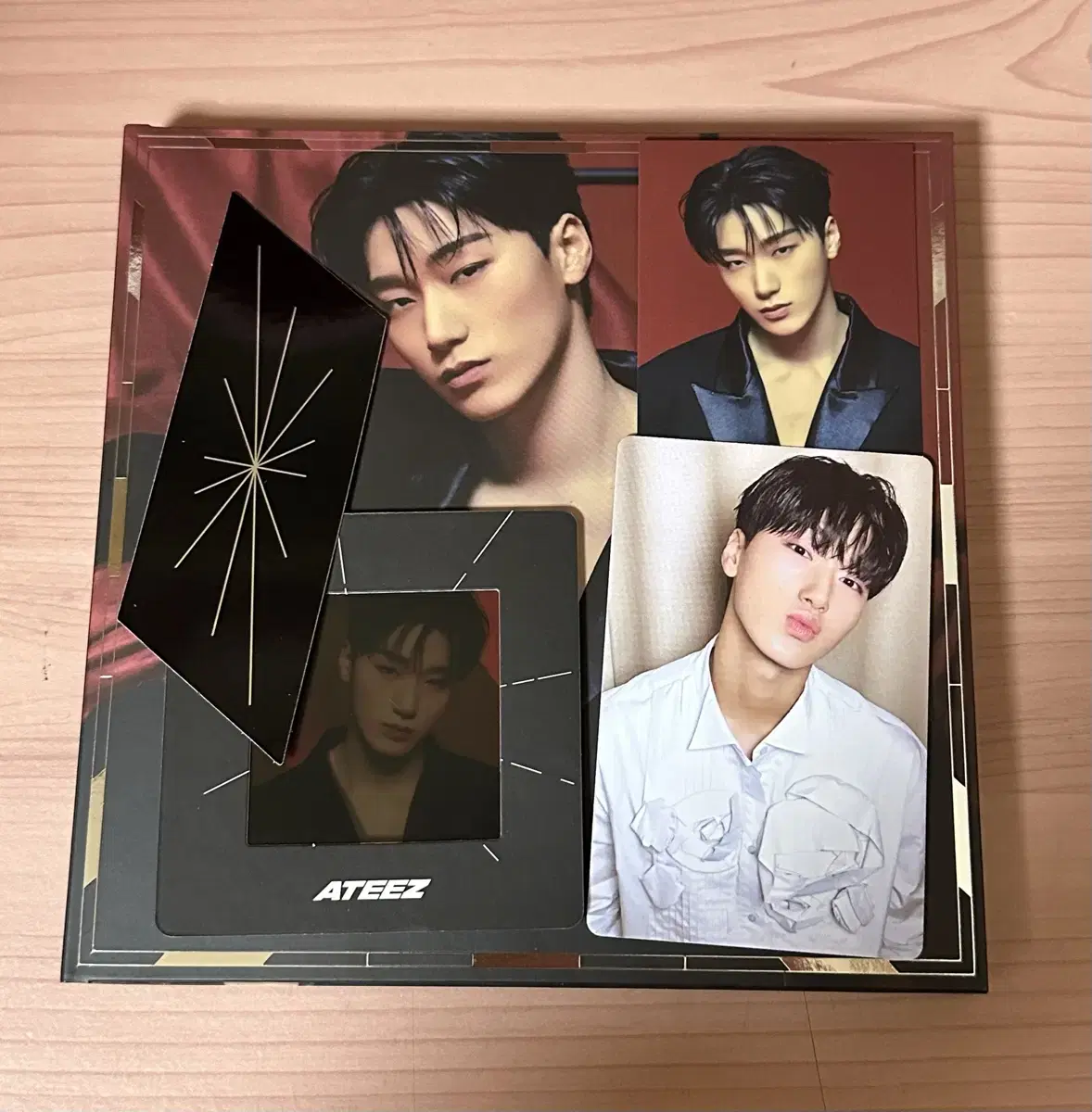 ateez san digipack photocard wts