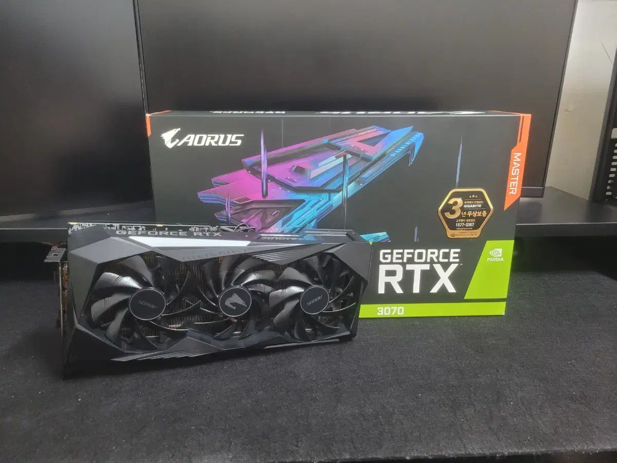 ryx 3070 aorus master 어로스 마스터