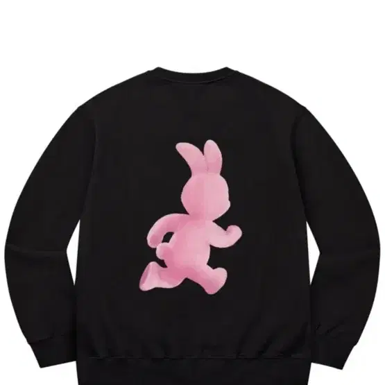 라퍼 FUCK N RUN 3D SWEAT SHIRT - BLACK