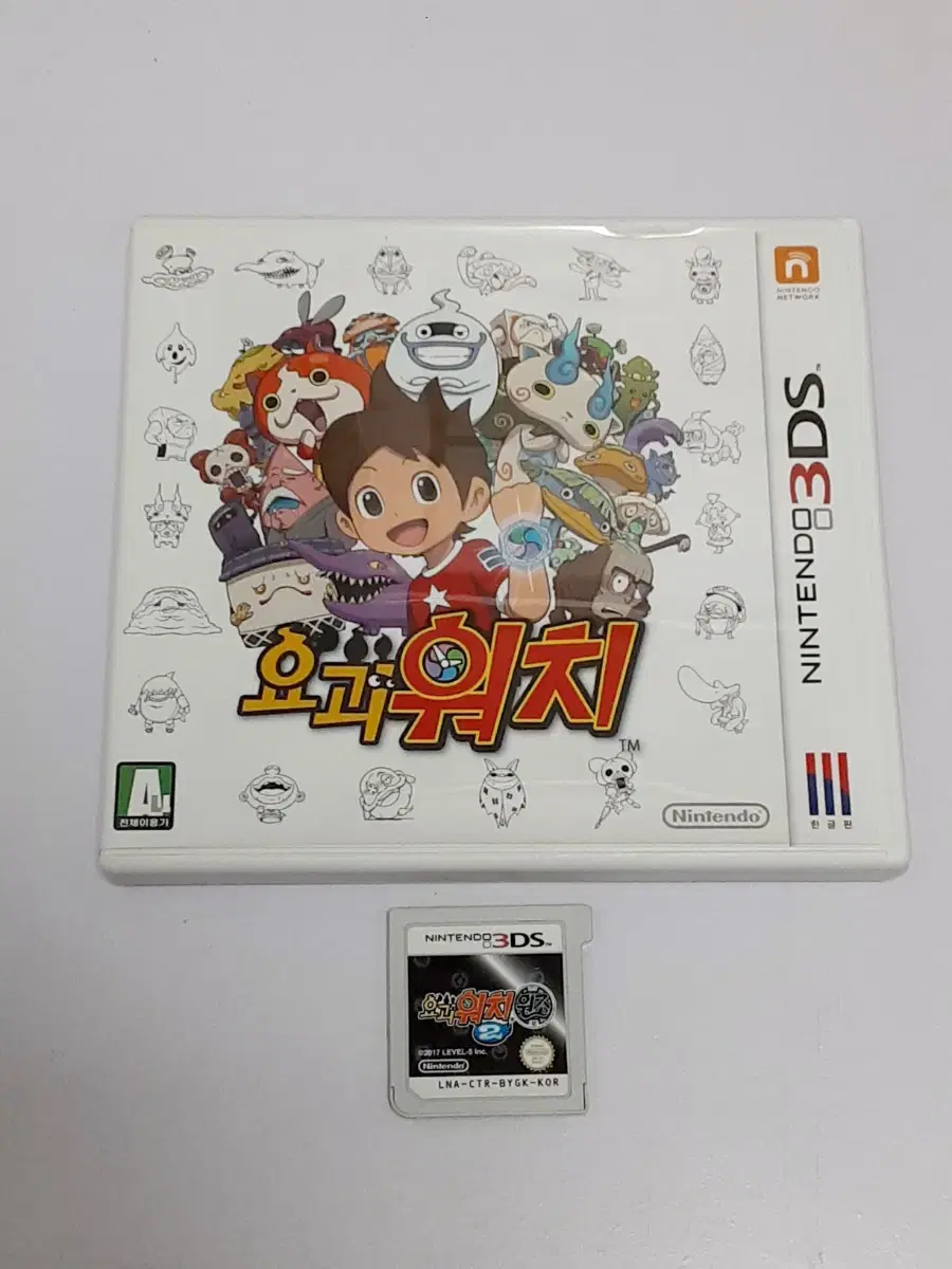 닌텐도 3DS 요괴워치,요괴워치2 원조 판매합니다