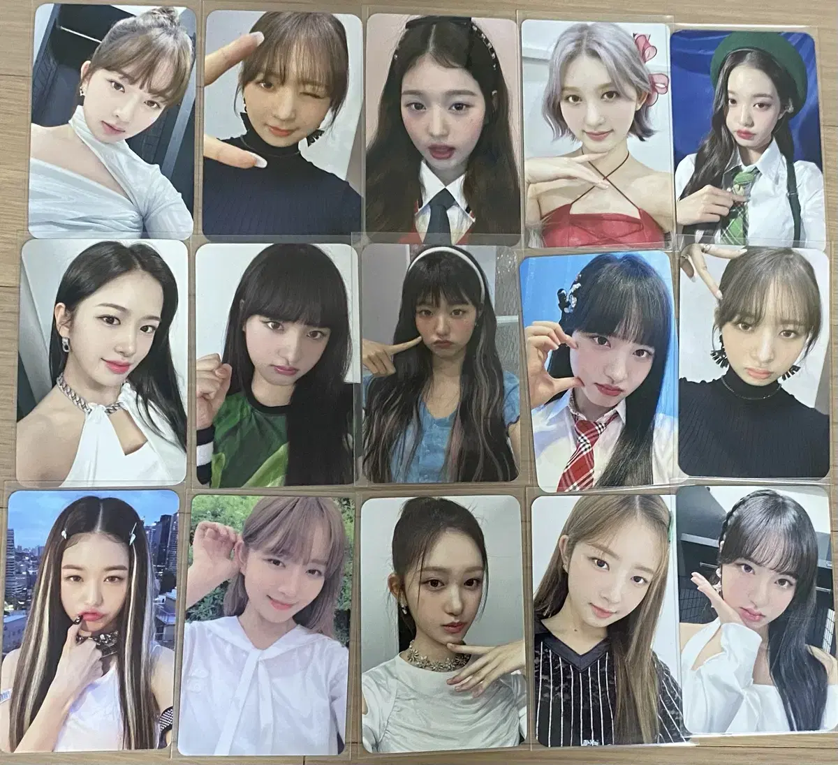 ive photocard wts eleven lovedive afterlike jang wonyoung lay leeseo