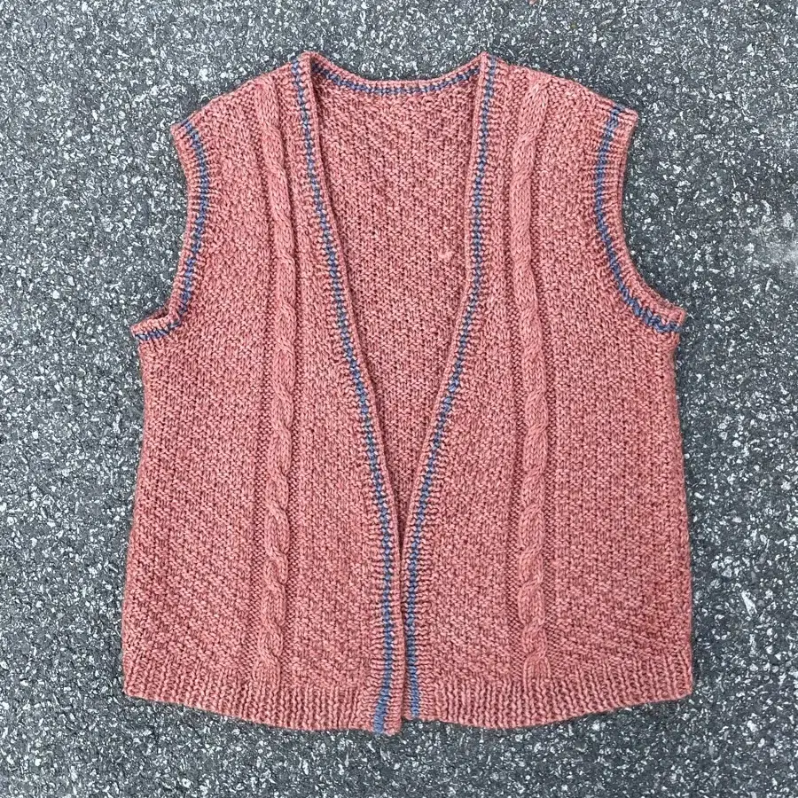 핸드메이드 Hand Made Wool Kint Vest