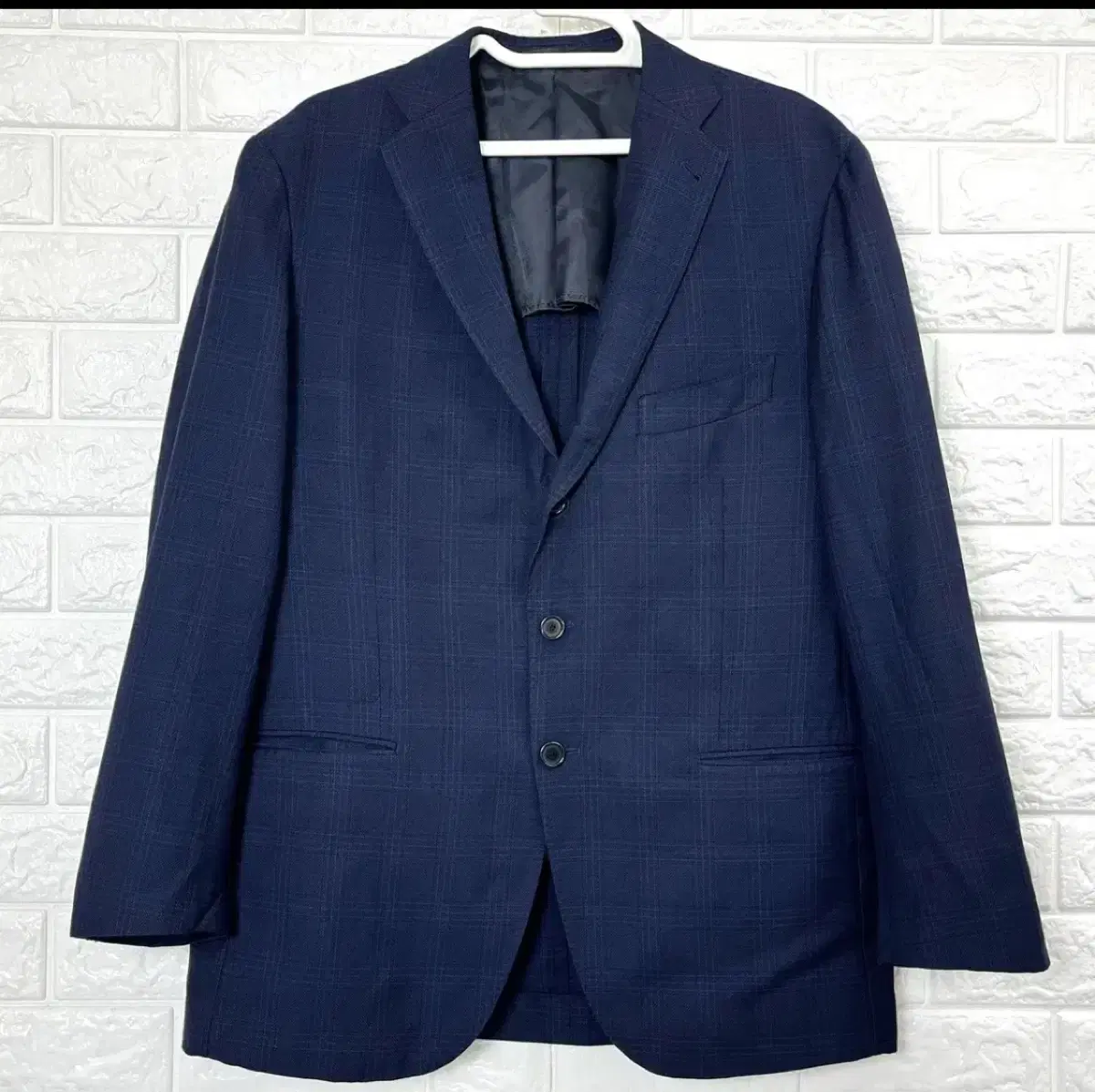 Man-on-the-Boon Zegna Suit 52 Size 100 105 Suit Set Navy