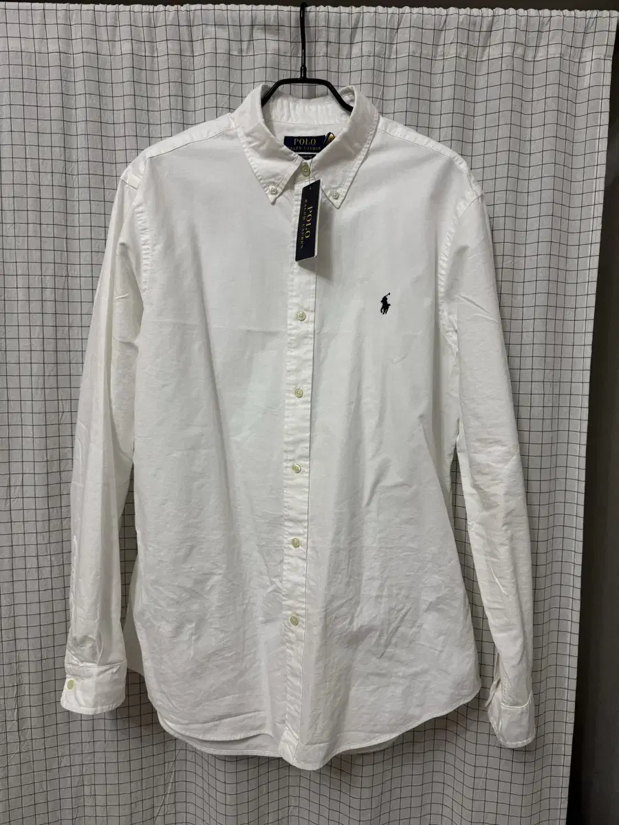 Polo Ralph Lauren Classic Fit Garment Dyed Oxford Shirt White L New