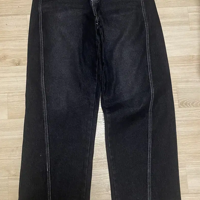 데케트 Curved Wide Jeans DCPT033Black