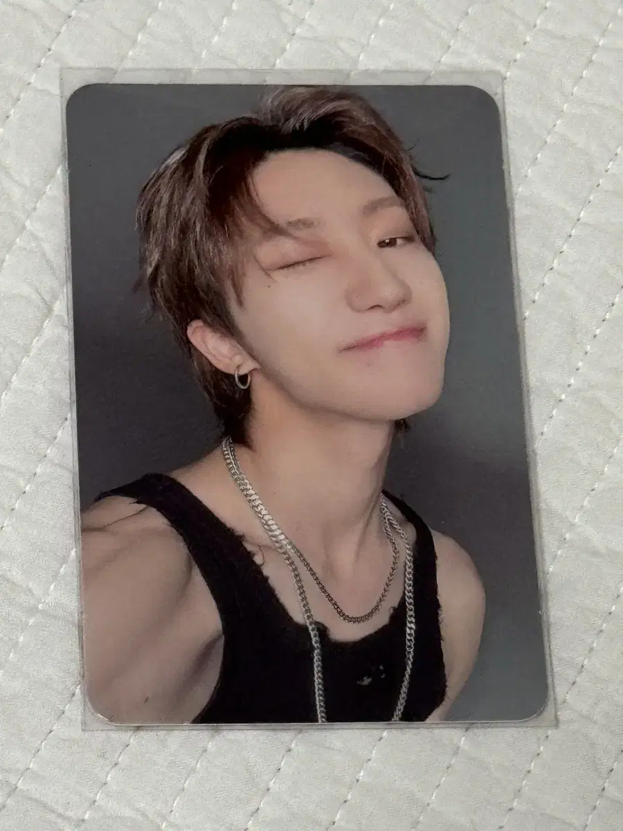 Seventeen LMF broadcast Wink Photo Card - The8