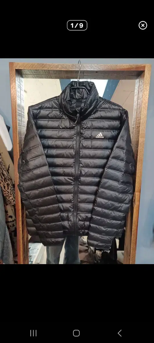 adidas varilite lightweight down jacket m