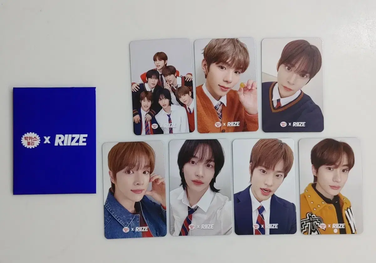 Boxed riize photocard New bulk + 3 packets of jelly beans