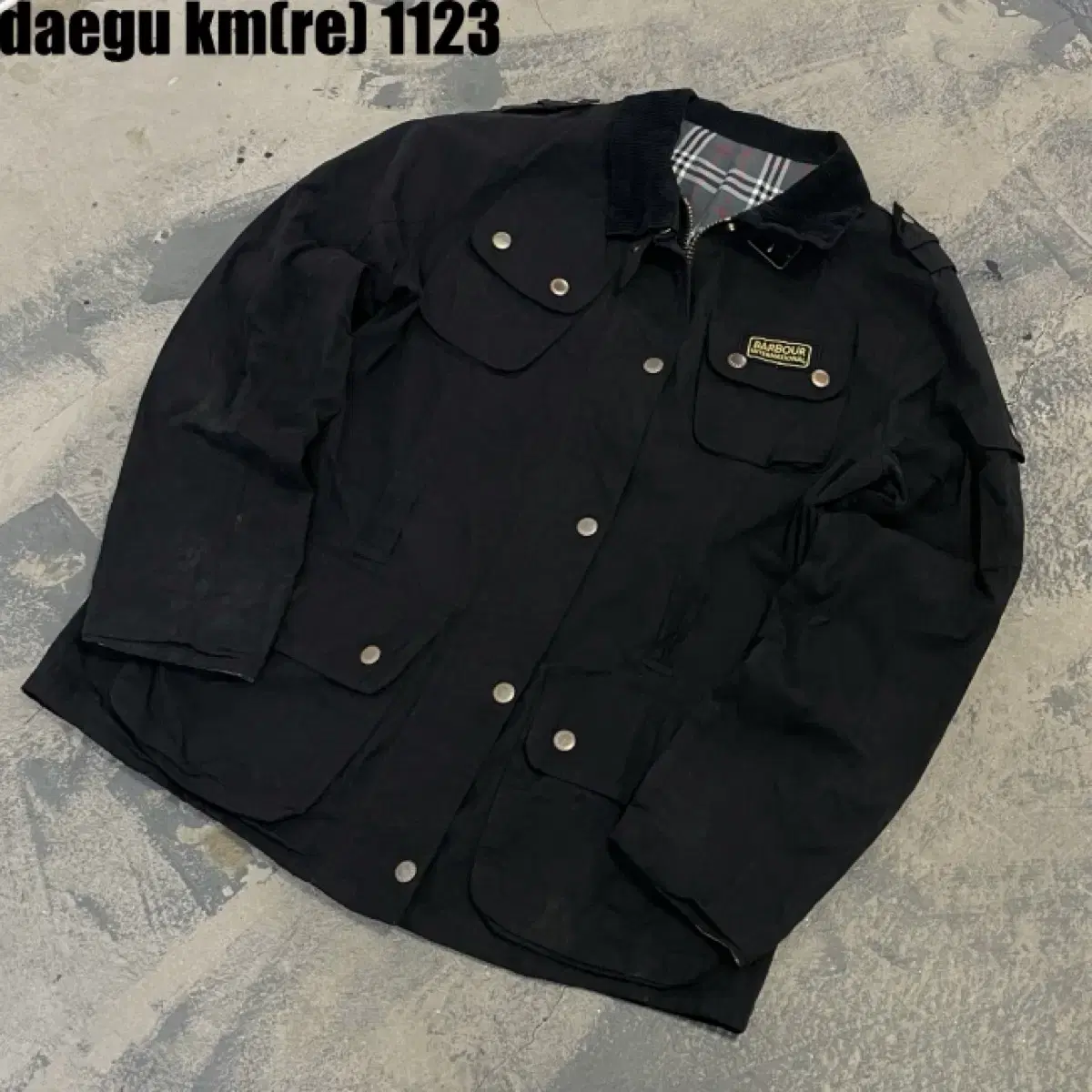 BARBOUR.Men's jacket (size 95 recommended)Early gaeul bom !!!