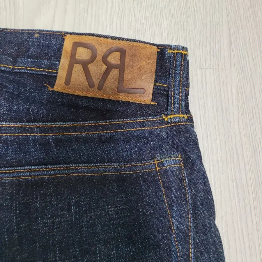 RRL(더블알엘) 슬림핏 브리스토 셀비지진