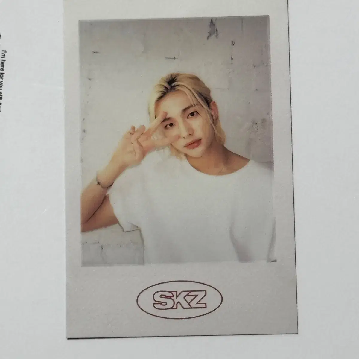 Straykids hyunjin 2021 seasons greetings pola photocard Season's Greetings