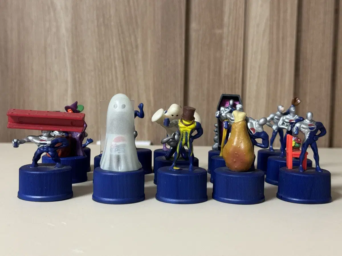 15 Pepsi Man Bottle Figures