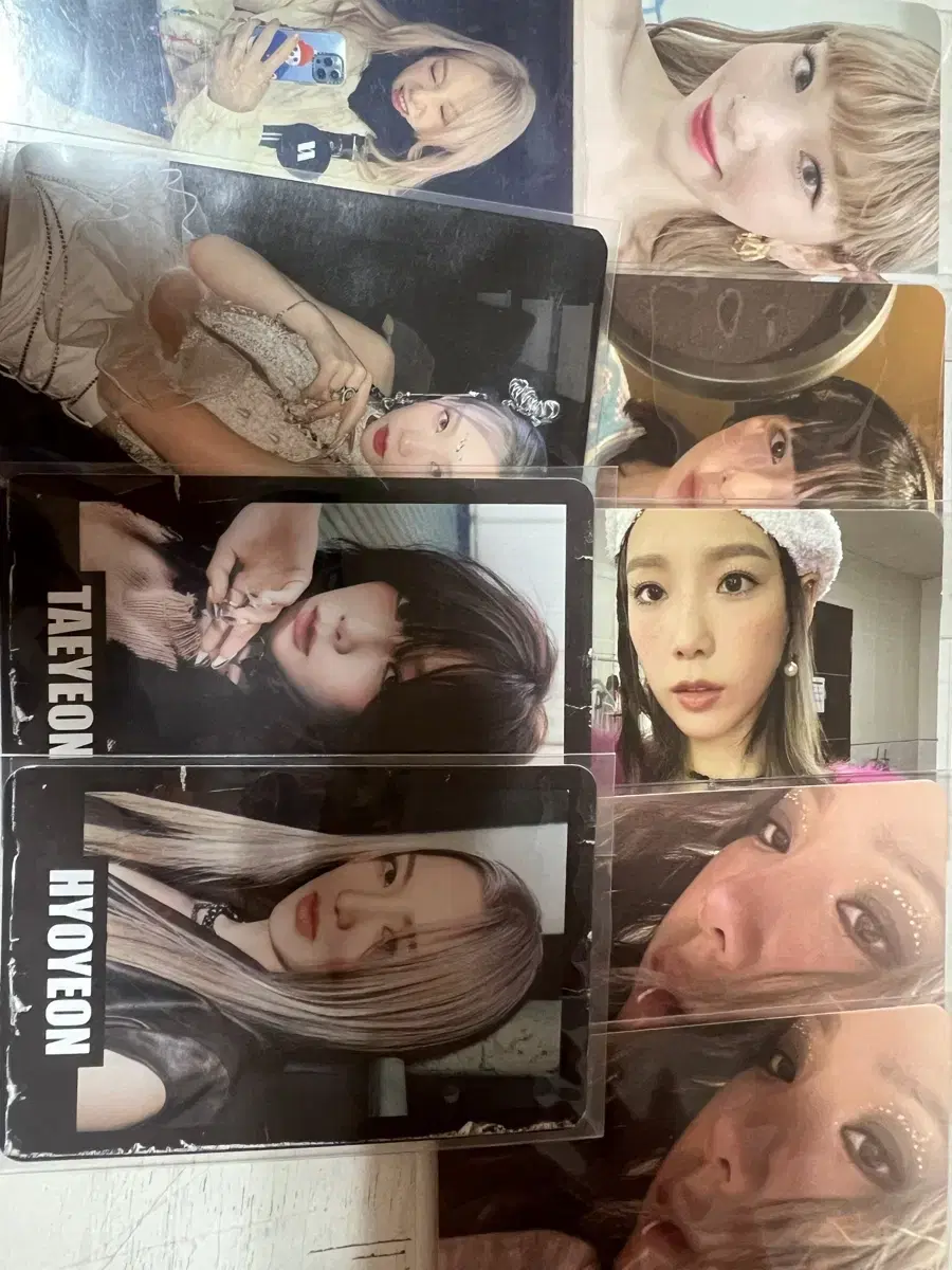 Taeyeon photocard Toolman Bulti album GirlsOnTop Hyoyeon