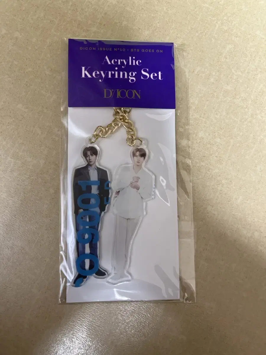 BTS jin deikon keyring