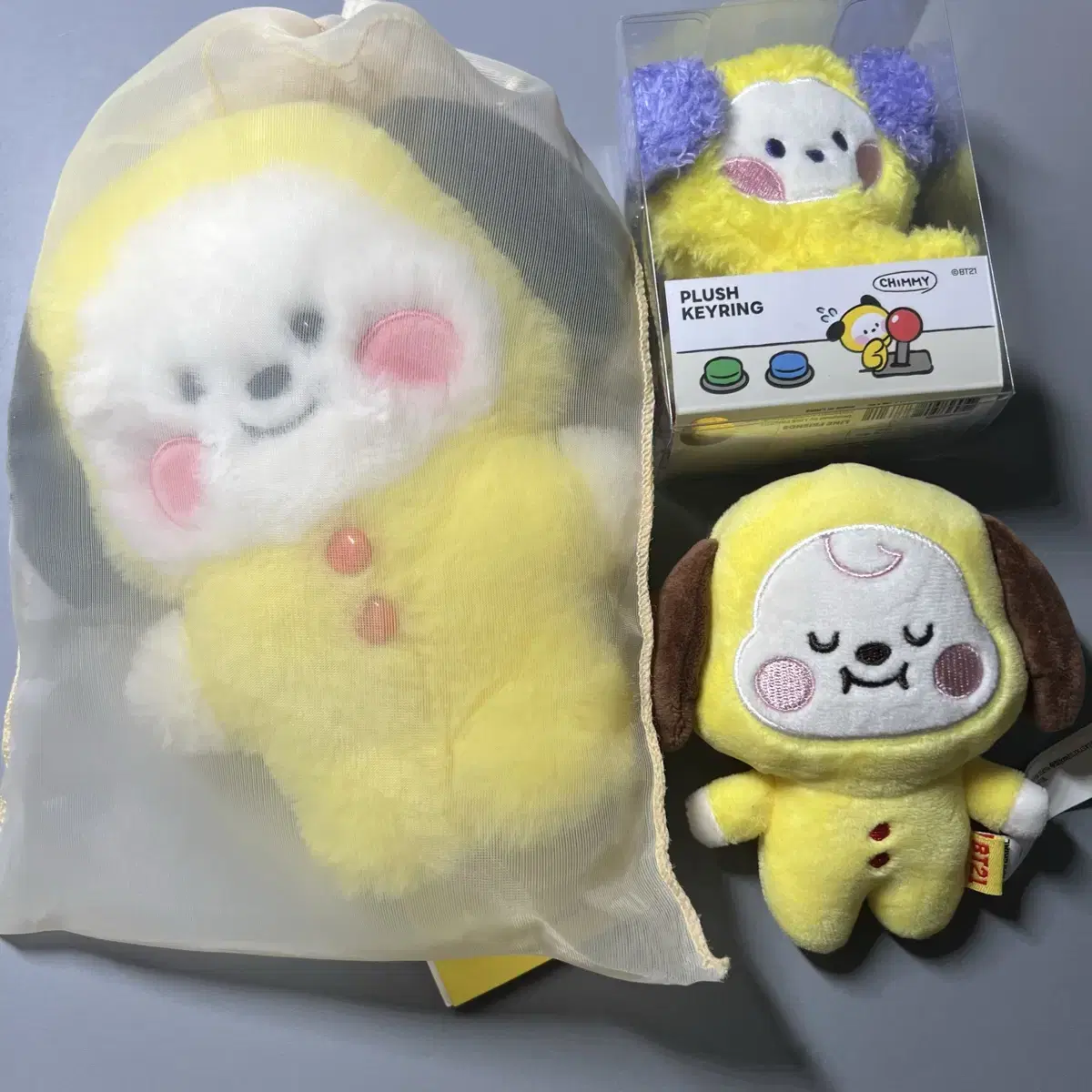 bangtan jimin bt21 chimi doll set