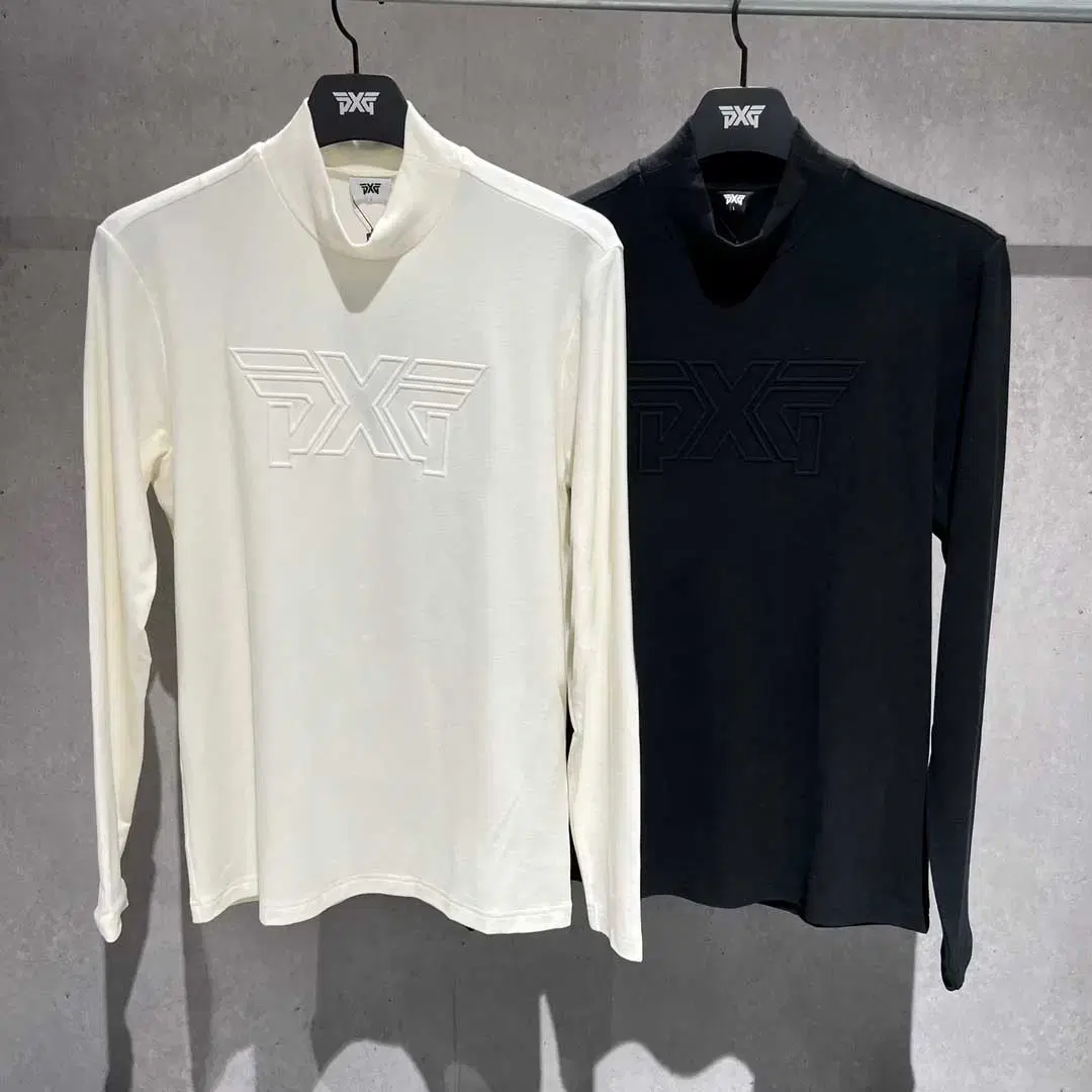 PXG 하이넥 남성 이너 긴팔티 2칼라