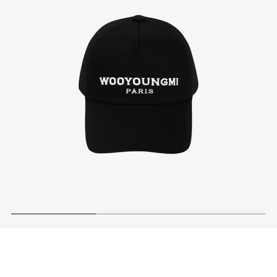 우영미 자수 볼캡 Wooyoungmi Embroidered Ball Ca