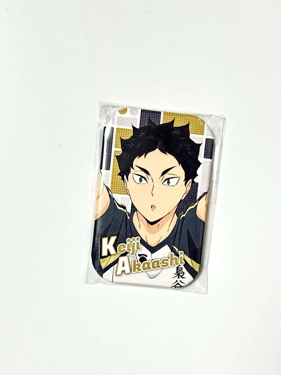 Haikyuu Akaashi Keiji Kuroo Tetsuro Square Can Badge