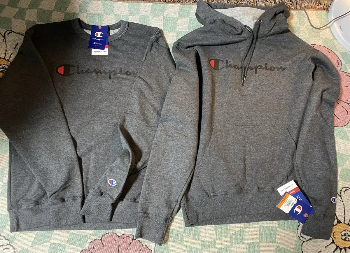 Quick sale on 2 new clothes at a great price. Champion brushed top and 2 hoodies