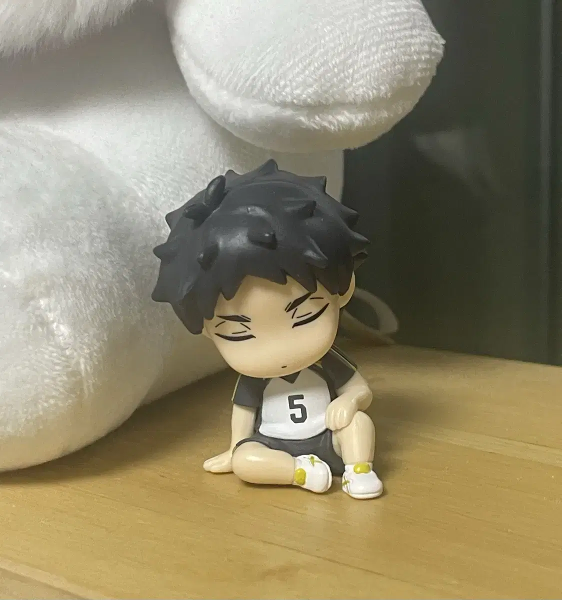 Feeding) haikyuu Akaashi Shoulder Thump Figure Gacha