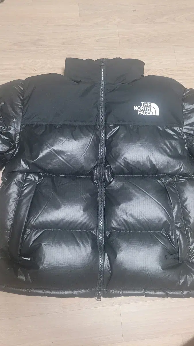 (LX.110) The North Face Jacket Eco Black Nupsy 1996 sells (glossy)