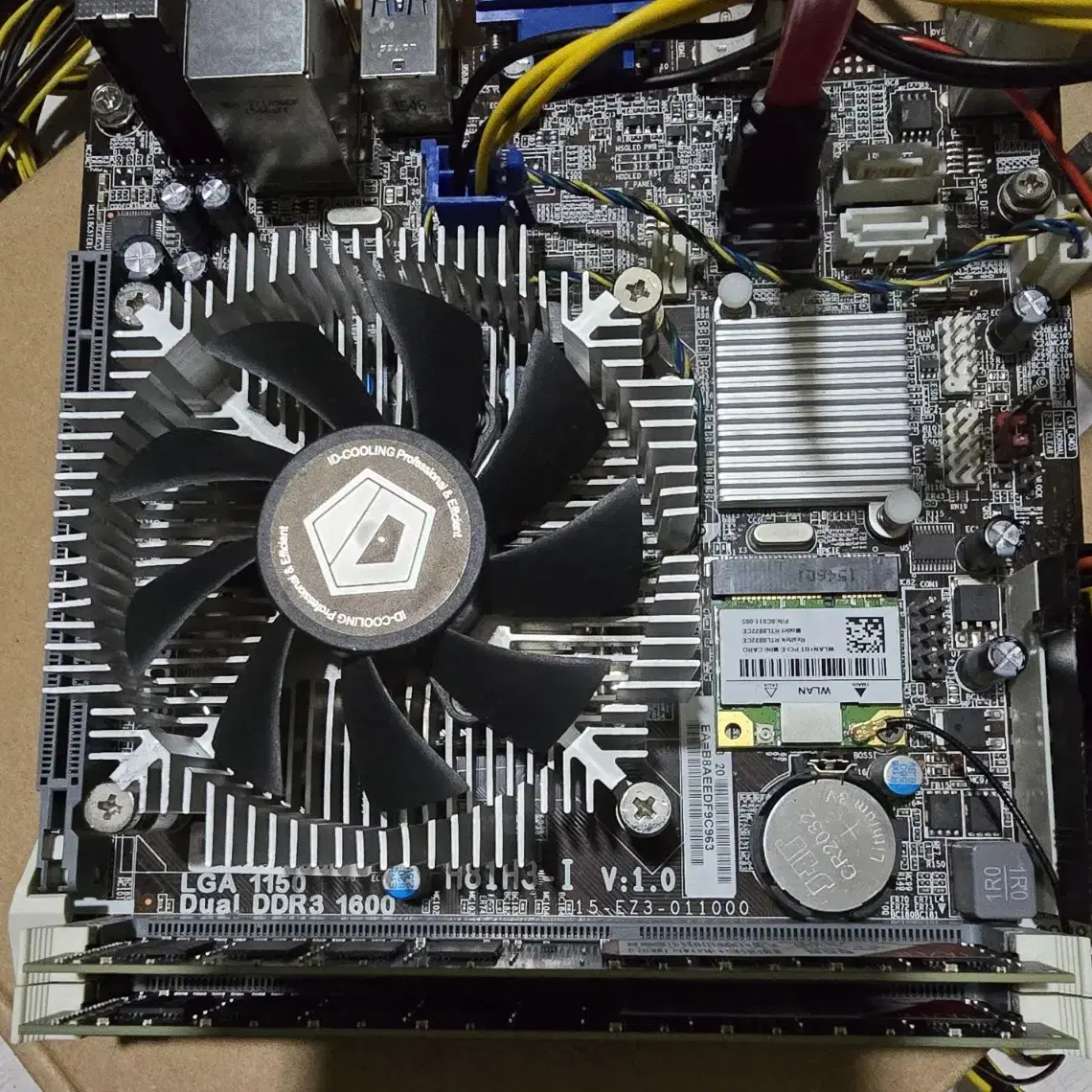 1265l v3, itx 메인보드,16기가 메모리,와이파이 내장