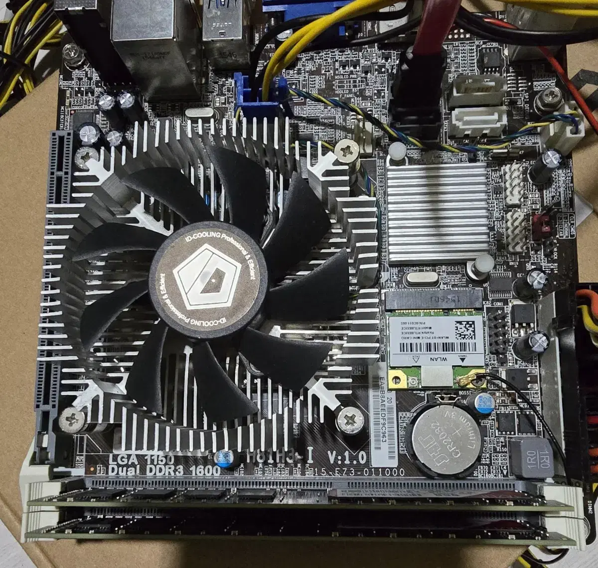 1265l v3, itx 메인보드,16기가 메모리,와이파이 내장