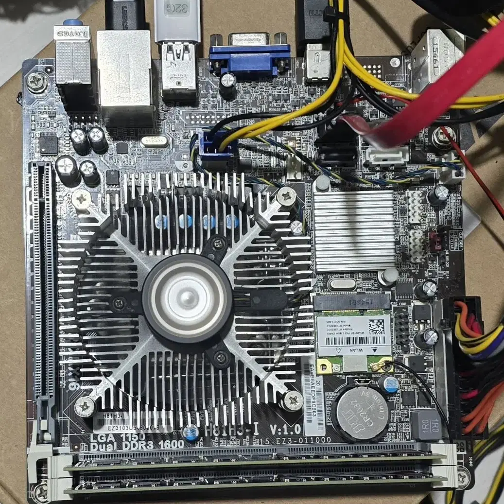 1265l v3, itx 메인보드,16기가 메모리,와이파이 내장