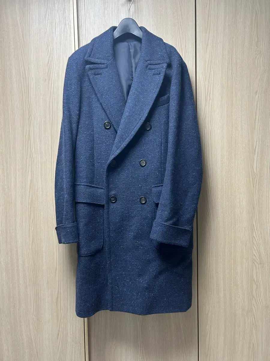 Estado Robat Tweed Polo Coat