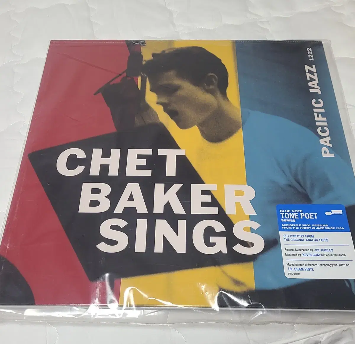 챗베이커 Chet Baker 싱즈 Sings LP (블루노트톤)