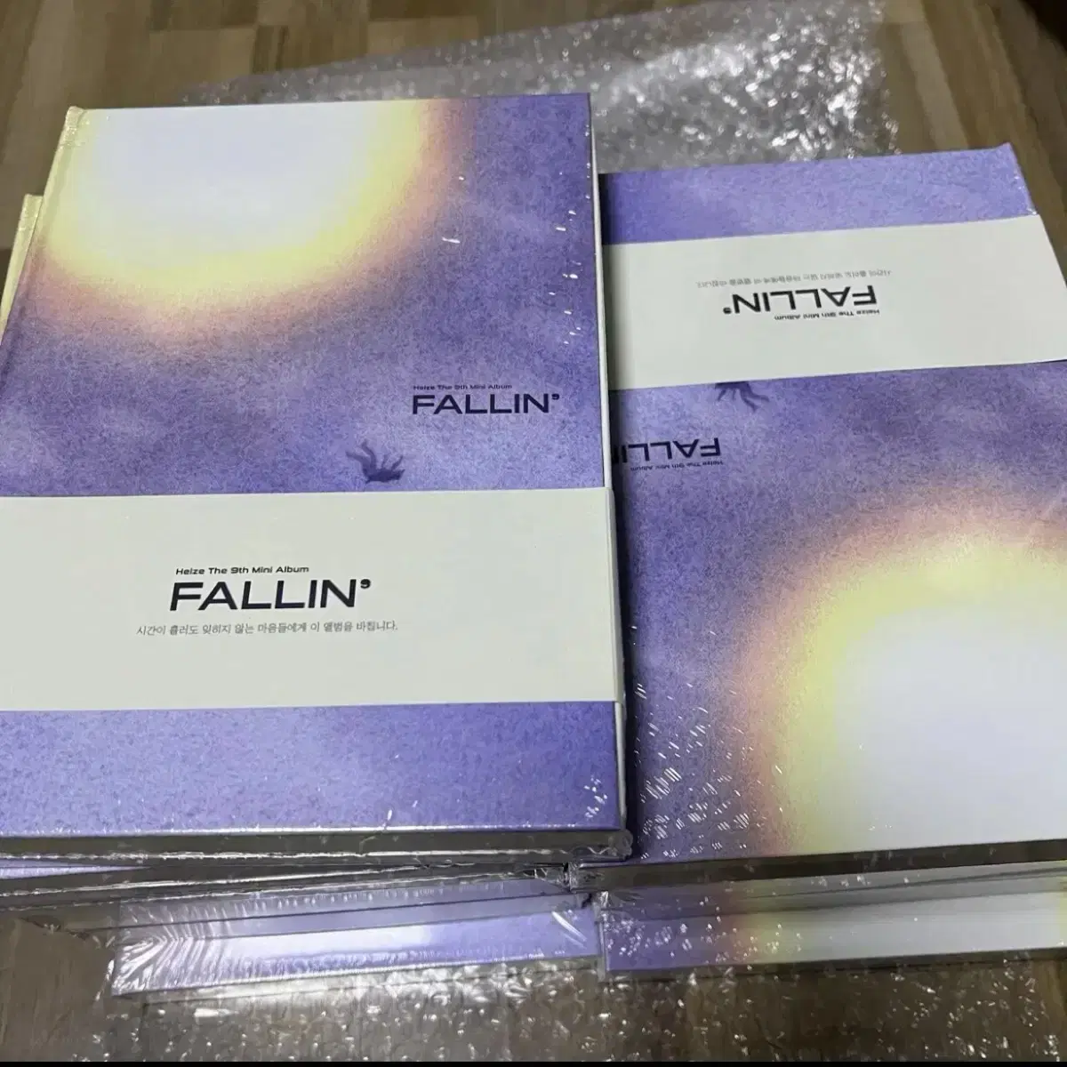 Hayes Mini-9th Fallin sealed album unreleased photocard photocard WTS