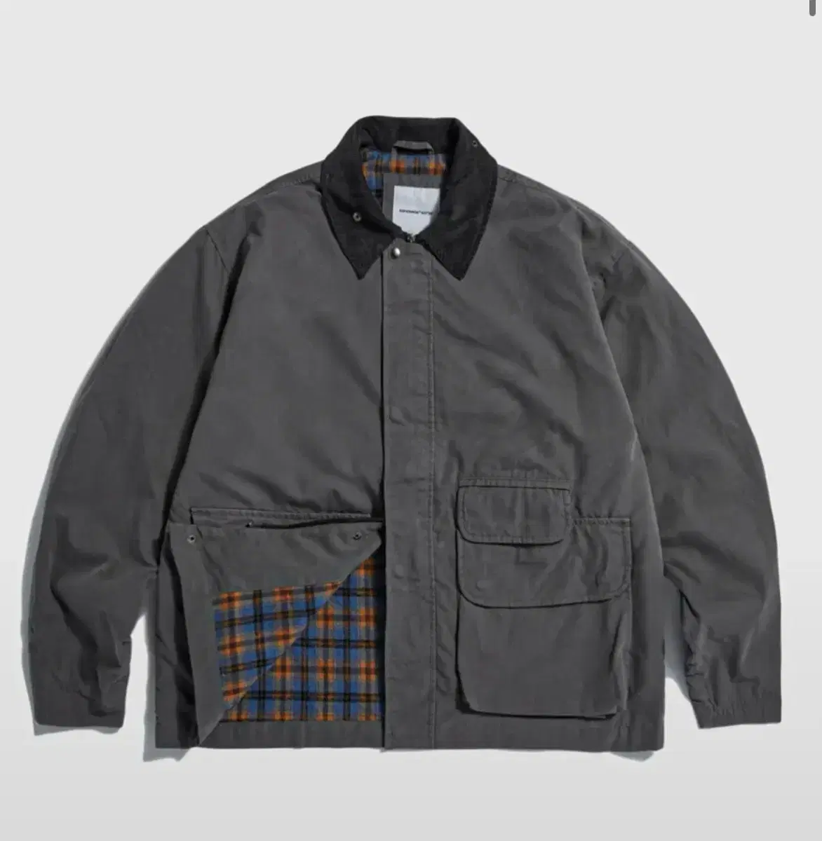 [M] Espionage Hunting Bloom Jacket in Gray