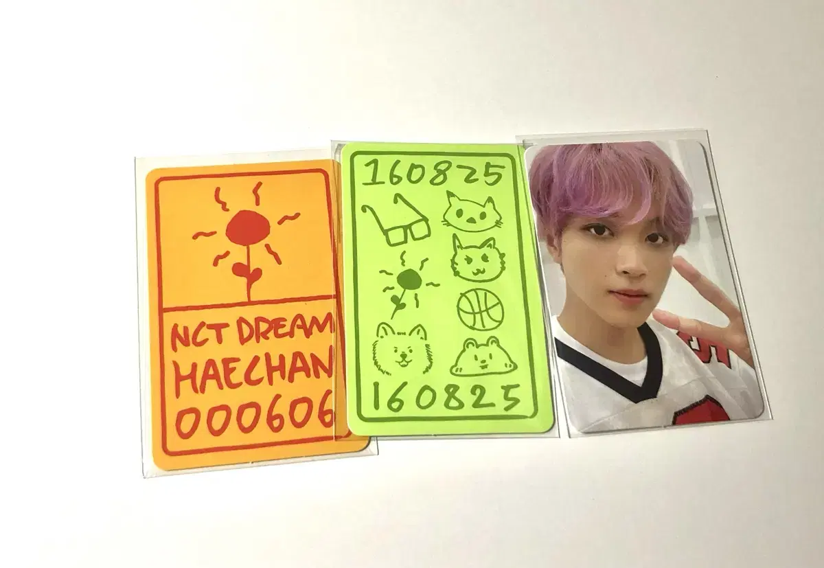 NCT haechan 6th Anniversary Lucky Card Transfer