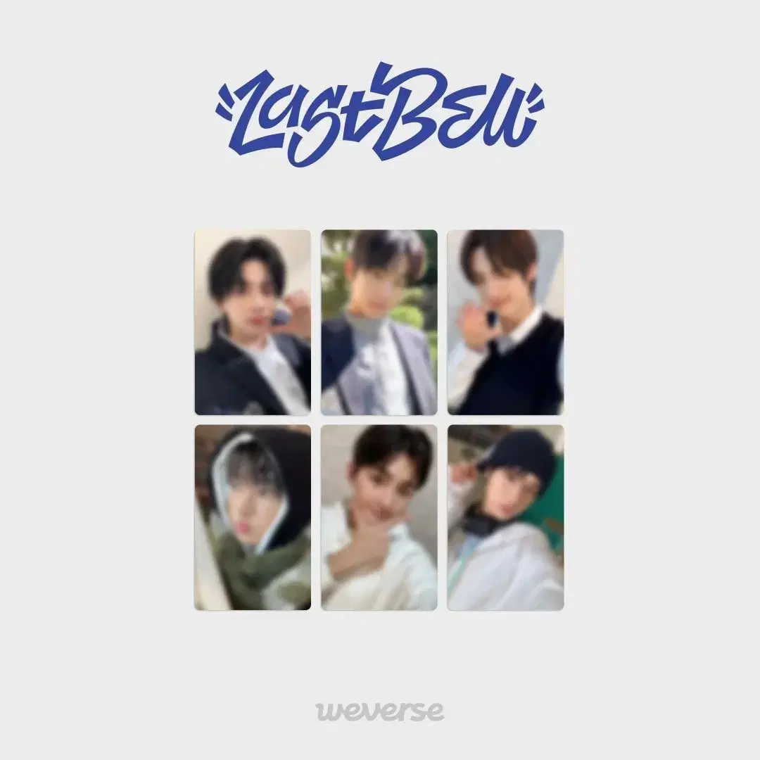 Weverse Last Belle weverse Live pre-order benefit buncheol ShinYooDoHoonYoungjaeHanJinJihoonKyungmin미공포3집