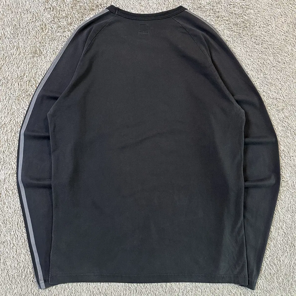 [2XL] 00s 아디다스 ADIDAS 사이드라인 롱슬리브 다크그레이