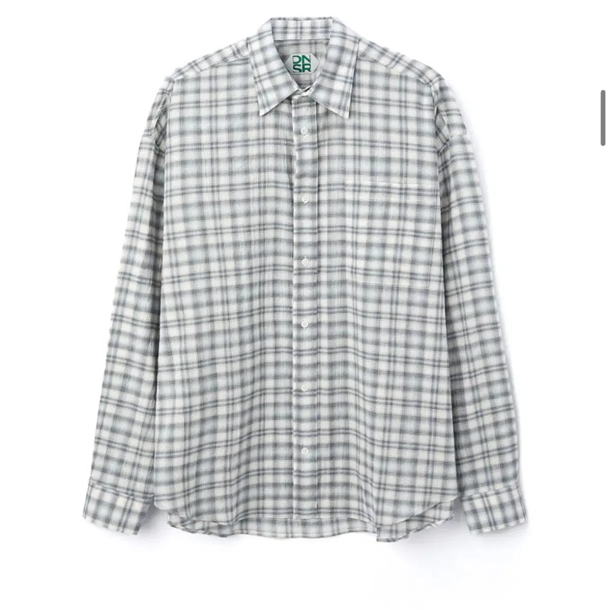 DNSR Oversized Vintage Check Shirt Bloo