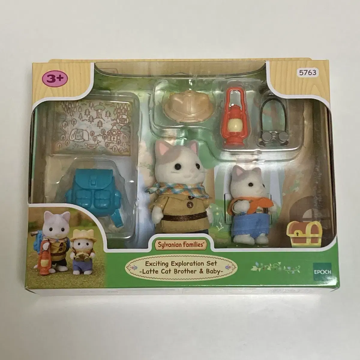 (Unsealed) Sylvanian Latte Brothers Adventure Expedition Set 5763